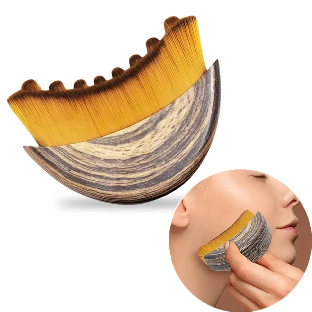 Lymphatic Contour Face Brush, Lymphatic Drainage Brush for Face, Chin & Neck. Features a Newly Upgraded Ergonomic Design