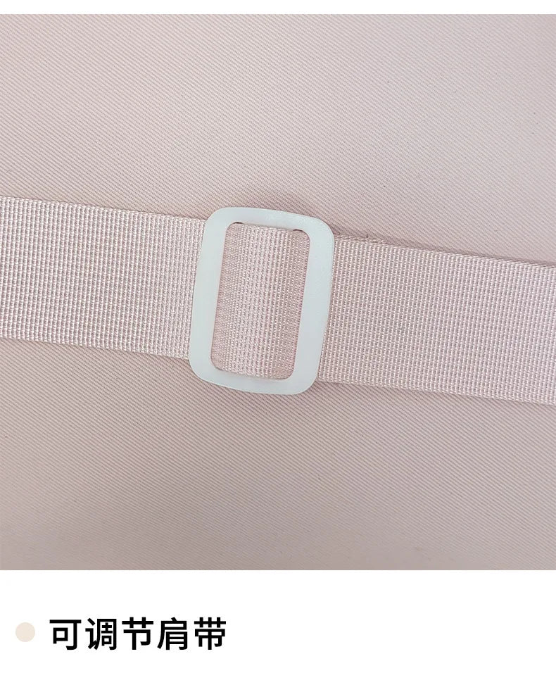 College Style Crossbody Bag with Large Capacity for Class Book Carrying Mailman Bag for Girls Casual Shoulder Crossbody Bag
