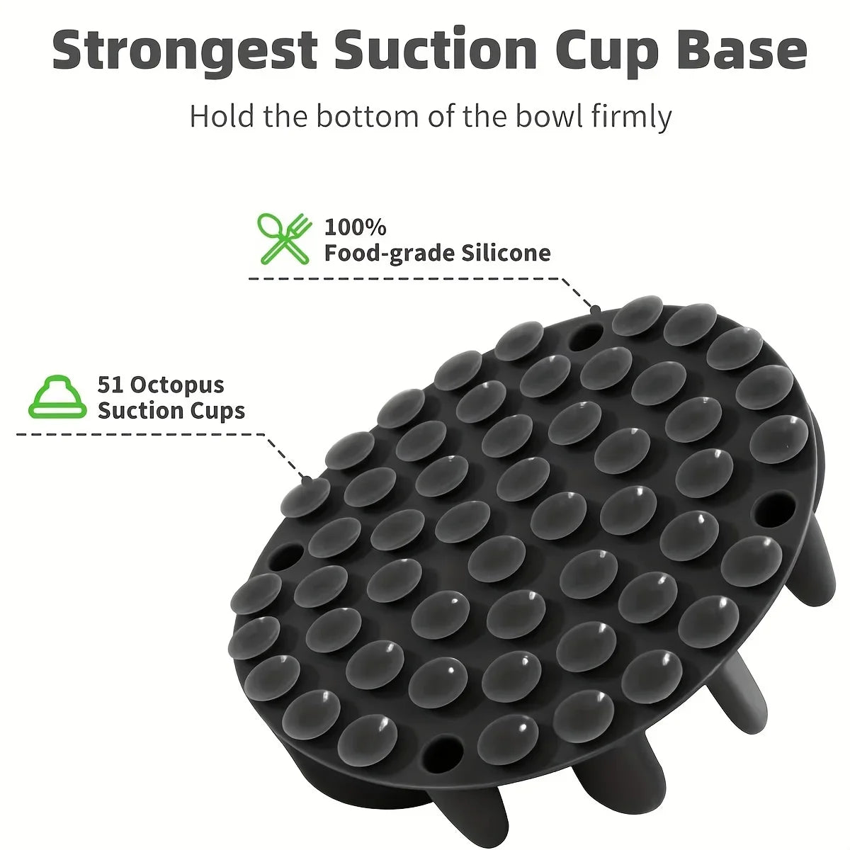 1Pc Soft Silicone Slow Feeder Puzzle Dog Bowl Insert-Stimulates Mind & Promotes Healthy Digestion Suitable for all sizes