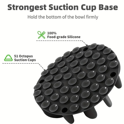 1Pc Soft Silicone Slow Feeder Puzzle Dog Bowl Insert-Stimulates Mind & Promotes Healthy Digestion Suitable for all sizes