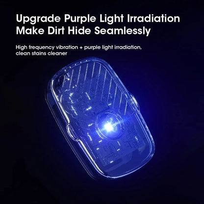 Portable Ultrasonic Vegetable and Fruit Cleaner IPX7 Waterproof Multifunctional Food Washer for Home Kitchen Use