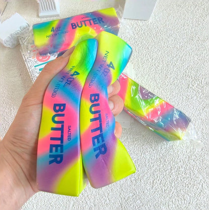 1/2/3Pcs Butter Stick Squishy Toy, Soft Slow Rising Fake Food Sensory Squeeze Toy, Anxiety Relief Gift for All Ages