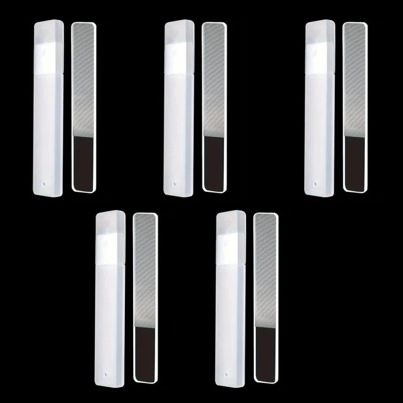 Nano Glass Nail File Transparent Crystal Nail Polish Rubbing Strip Polishing And Shining Nail Enhancement Tool