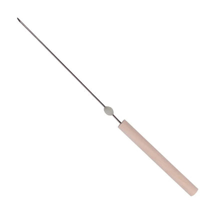 1pc 22.5cm Worm Baiting Needle Driller No-Escaping Hook Needle Quick Earthworm Hooking Needle Pins Hollow Gas Needle FishingTool
