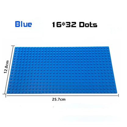32x32x16x16 Dots Classic Base Plates MOC DIY Plastic Bricks Baseplates City Dimensions Building Blocks Figures Construction Toys