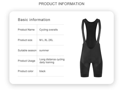 New Pro Team Cycling Bib Shorts Summer Breathable Quick Dry Mountain Road Biking Men Professional Sponge Pad Bicycle Clothes