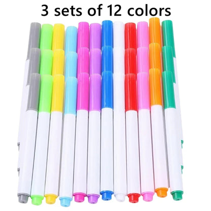 Liquid Chalk Erasable Pen 3-100Pcs White Marker for Glass Windows Blackboard Chalkboard Whiteboard Marker Drawing Chalk Pens