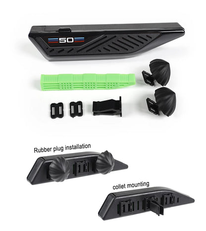 Car Air Fresheners F10 F30 Fragrance Holder Refill Strips Car Air Freshener Perfume Diffuser Blade Shape Vent For BMW