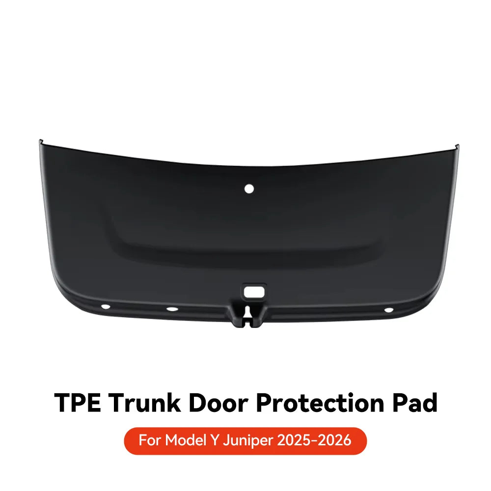 YZ for Tesla Model Y Juniper 2026 Car Trunk Tailgate Protection Pad Trunk TPE Anti-dirty  Waterproof Backplate Protective Pad