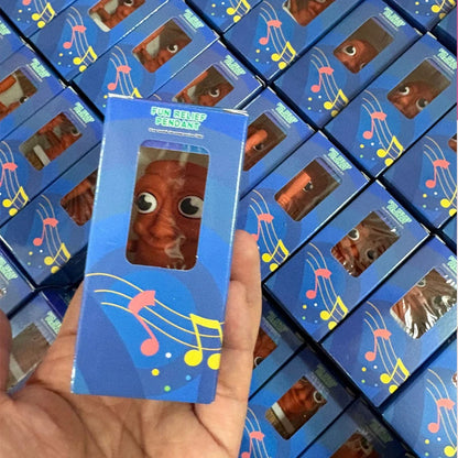 New Tralalero Tralala Tungtungtung Wooden Stick Man Button Keychain with Luminous Pendant - Anime Peripheral Decor Gift Toys