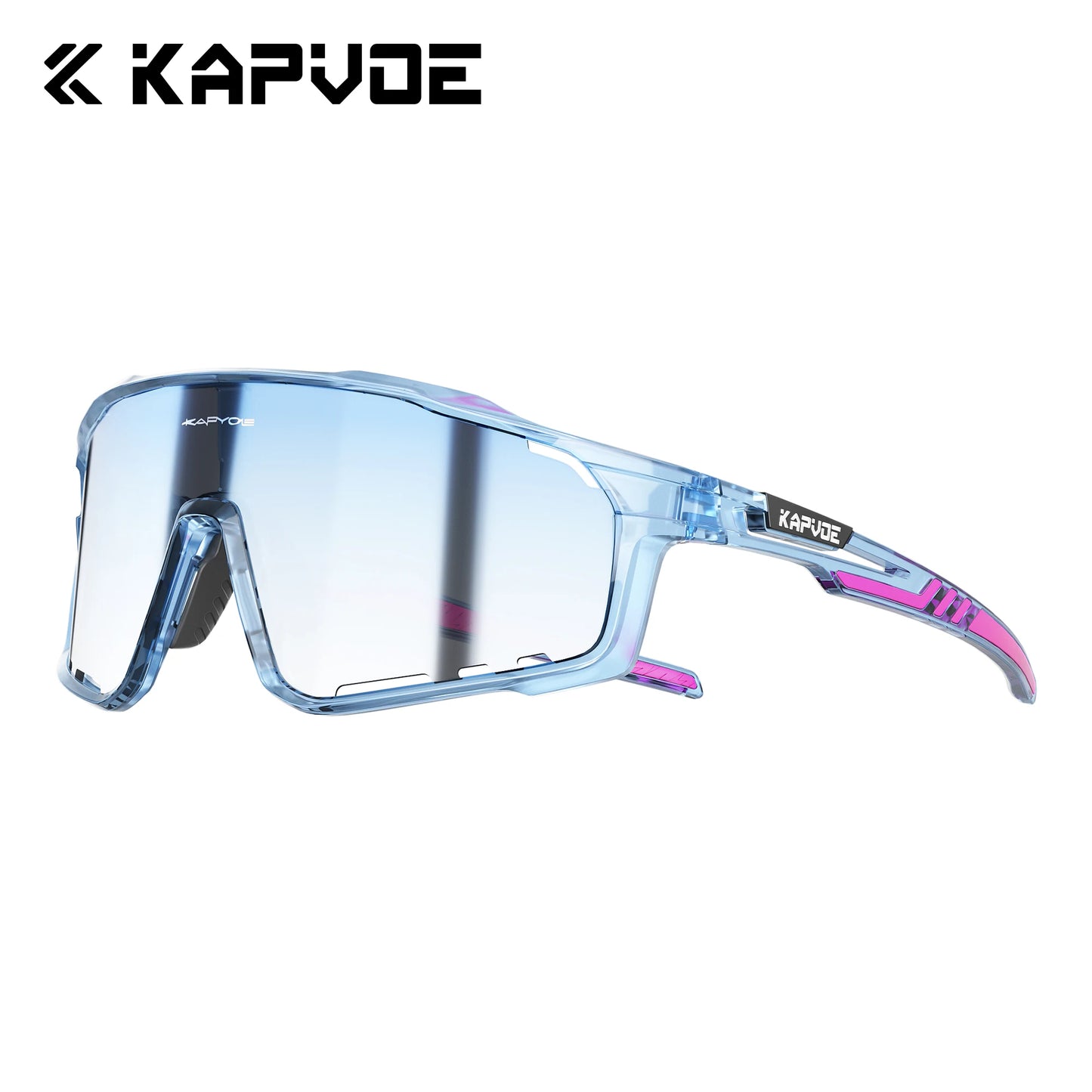 Kapvoe Cycling Glasses MTB Riding Running Sunglasses UV400 Skiing Fishing Climbing Goggles Man Woman Bike Bicycle Eyewear