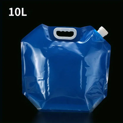5L/10L Collapsible Water Container Water Storage Jug Bag for Outdoor Camping Hiking Emergency Survival
