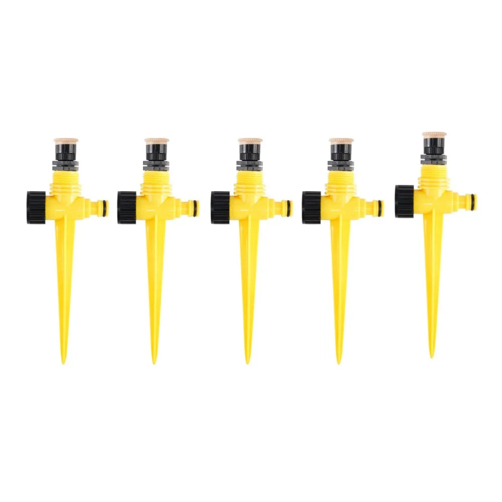 1/2/3/4/5Pcs Irrigation Watering System Agriculture Ground Automatic Tube Plug Buried Atomization 360° Rotation Garden Sprinkler