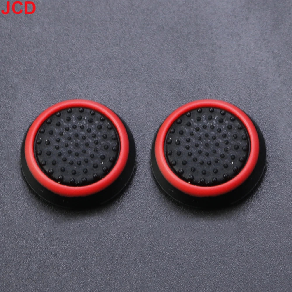 JCD 2pcs For PS3 PS4 PS5 Xbox one/360/Series S X Switch Pro Game Controllers Thumb Silicone Stick Grip Cap Cover Accessory