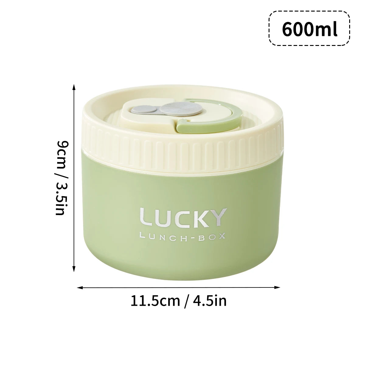 WORTHBUY Portable Sealed Thermal Lunch Box For Kids Stackable Microwave 304 Stainless Steel Bento Box Insulated Food Container