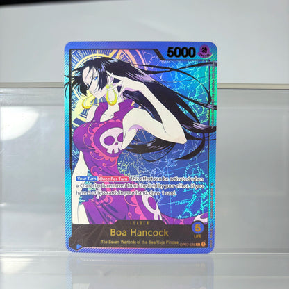 Anime One Piece Game Card English Version Holographic Gilding Jewelry Bonney/Monkey.D.  Luffy/Uta/Chopper Collection Proxy Cards