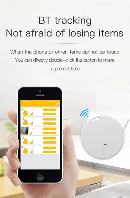 Mini GPS Tracker Bluetooth 5.0 Pet elderly Kids Wallet Tracking Smart Finder Locator Car Locator For IOS Android New
