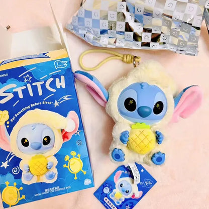 Official Stitch cartoon, so sleepy but still takes a bite / Street GENZ series blind box kids' collectible toy Christmas gift