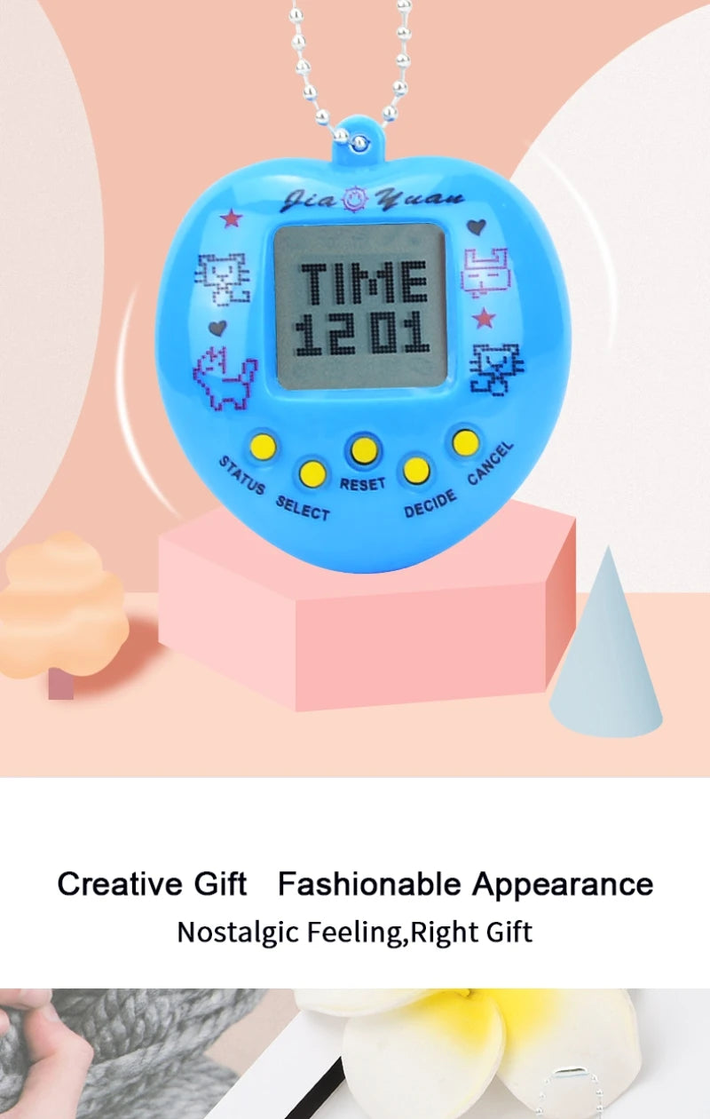 Kids Electronic Pets Game Tamagotchi Handheld Game Console Toy in Russian Original German Spanish Polish Virtual Digital Pet Toy