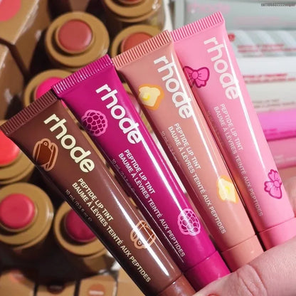 Summer Limited Edition Peptide Lip Tint Colada Honey Mango Macadamia Butter Lips Gloss Makeup Moisturizing Lipstick Glaze