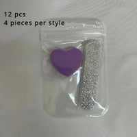 12pcs  PURPLE