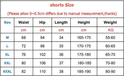NEW Sports Trendy Quick-drying Three-point Pants Elastic Thin Running shorts Track And Field Training Pants Fitness Beach Shorts