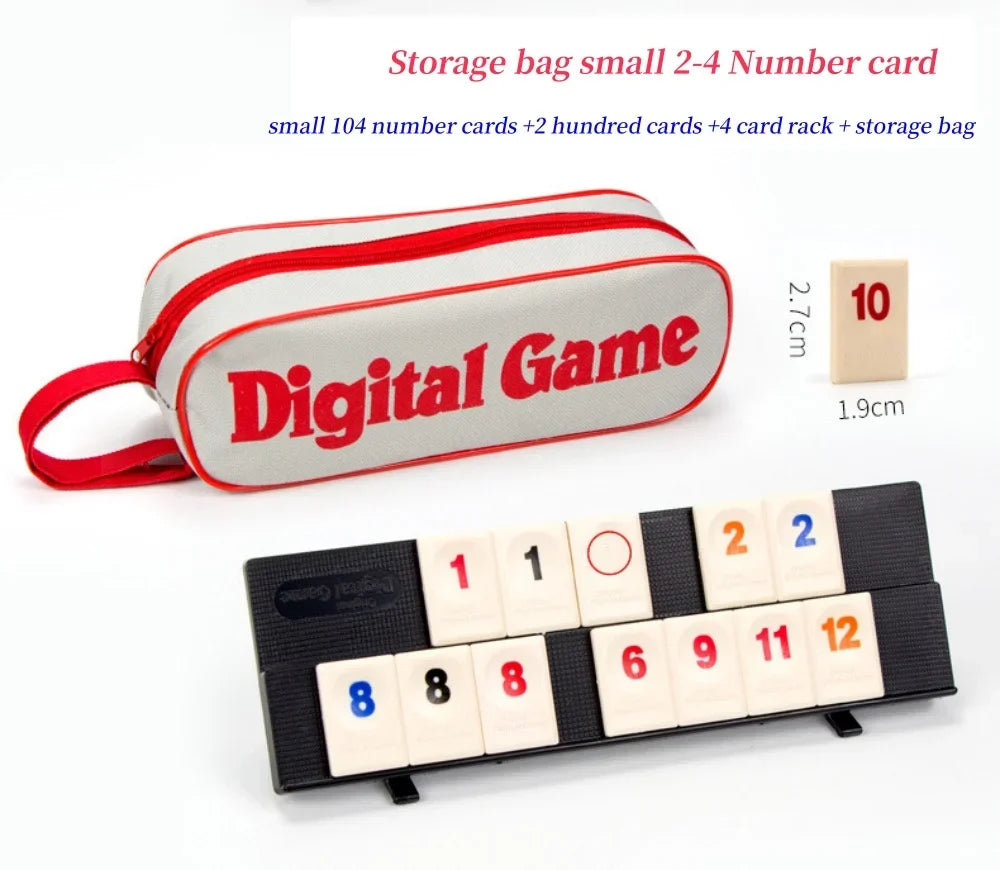 Israeli Mahjong Digital Mahjong Cards Table Game toys Leisure Gathering Multiplayer Board Games Props party game for adults