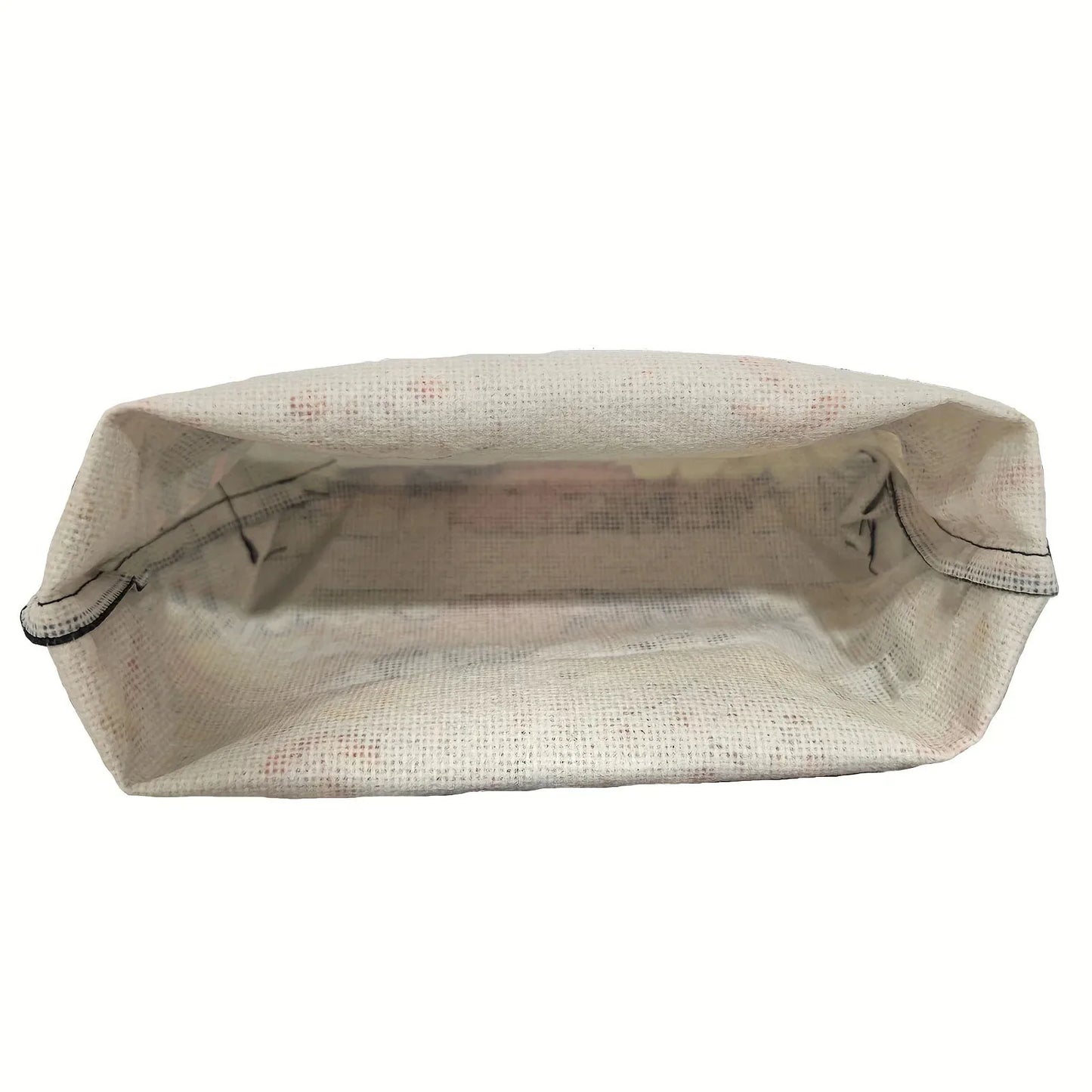 Custom Name Vintage Cute Girl Pattern Makeup Bag Handbag Toiletry Bag Pencil Case Holiday Gift Cosmetic Bag