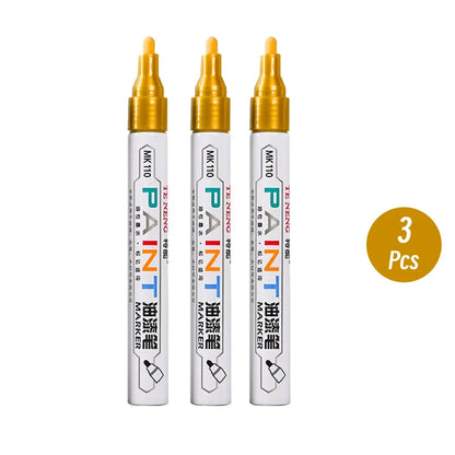 8 Colors Car Scratch Repair Paint Pen Quick Dry Touch Up Paint Repair Pen Waterproof Wheel Tyre Marker Auto Paint Marker Pens