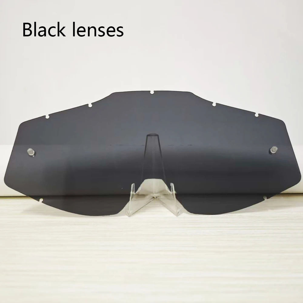 Off-Road MTB Protective Eyeglasses Heavy Wind Sand Resistance Shockproof Clear Lens For Rough Terrain Cycling