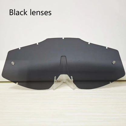 Off-Road MTB Protective Eyeglasses Heavy Wind Sand Resistance Shockproof Clear Lens For Rough Terrain Cycling