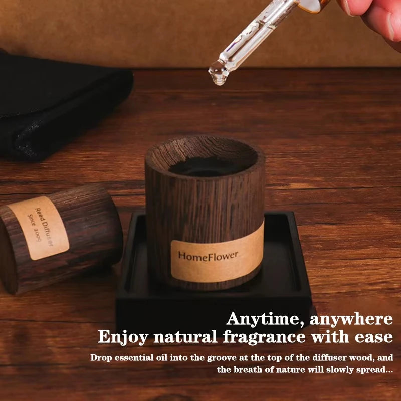 Black walnut essential oil diffuser, indoor fragrance decompression, fresh air, home fragrance sleep, help sleep fresh