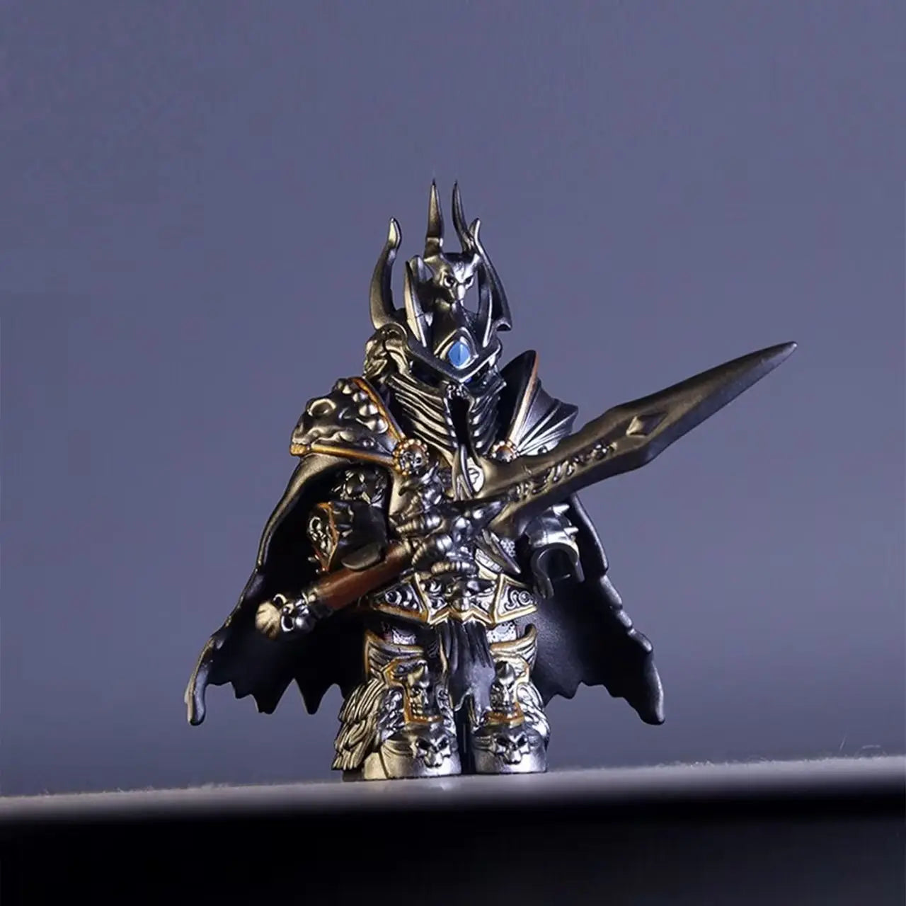 Lich King Medieval Round Table Knights building block Anime Sir Kay/Gaheris bricks Action Figure Collection Model Doll Toy Gifts