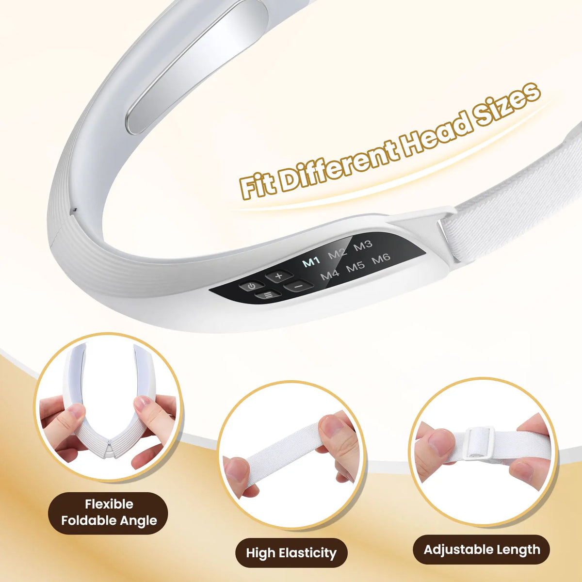 Electric V Face Lifting Beauty Device 6 Modes 8 Levels Facial Firming Massager Double Chin Removal Skin Care Tool