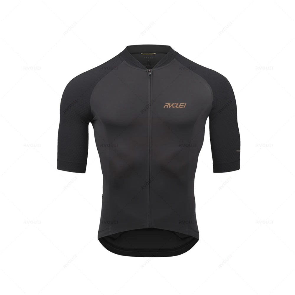 2027 Rvouei Pro Team Bicycle Clothing Men New Road Bike Wear Racing Clothes Breathable Cycling Jersey Set Ropa Ciclismo Maillot