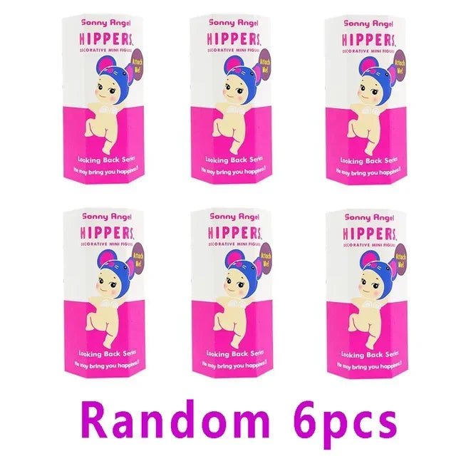 Sonny Angel Looking Back Series Blind box Action Figures Cute Mysterious Surprise Toy Anime Model Doll Child Christmas Gifts