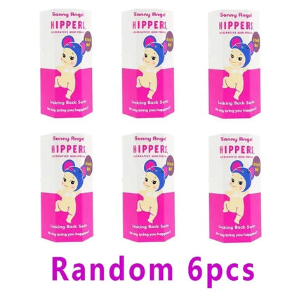 Sonny Angel Looking Back Series Blind box Action Figures Cute Mysterious Surprise Toy Anime Model Doll Child Christmas Gifts