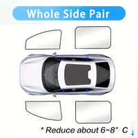 4pcs - Side Windows