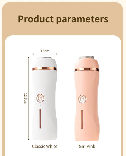 HOMEFISH Electric Foot Grinder Automatic Foot Callus Rubbing Pedicure Dead Skin Callus Remover for Foot Rechargeable Foot Beauty