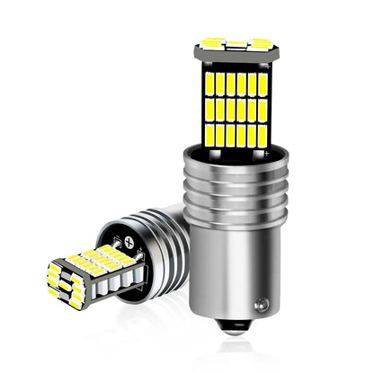 Super Bright 1156 BA15S 1157 BAY15D 4014 45Chipsets LED Signal Bulbs for Car Rear Tail Turn Signal Reverse Brake Running Lights