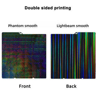 For Anycubic Kobra S1 Plate Pei Sheet 264x276mm Textured Kobra X Combo Build Plate Double Sided PEO PET Kobra S1C build Plate