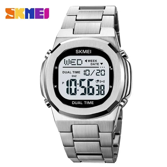 SKMEI 2004 Digital Watch for Men Luxury Electronic Sports Calendar Alarm Clock Waterproof Mens Wristwatches1816 reloj hombre