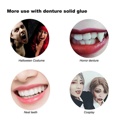 Temporary Teeth Repair Falseteeth Glue Resin Tooth Repair Glue Teeth Gaps Filling False Teeth Solid Glue Safety Dental Supplies