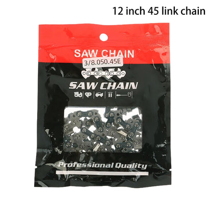 4/6/8/12/14/16 Inch Metal Chainsaw Chain Spare Parts Link Chainsaw Saw Chain Blade For Electric Saw Accessories Wood Cutting