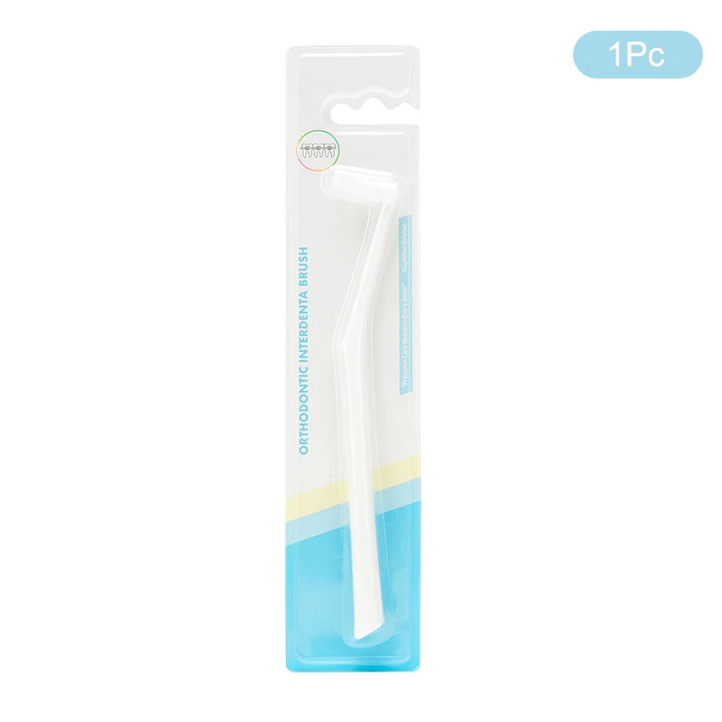 1/3/5 Pcs Interdental Brush Single-Beam Soft Teeth Cleaning Toothbrush Oral Care Tool Small Head Soft Hair Implant Adult