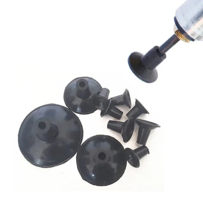 5pcs Valve Grinder Sucker 15/20/25/30/35mm for Car Motorcycle Electro-pneumatic Valve Grinder Valve Grinding Cup