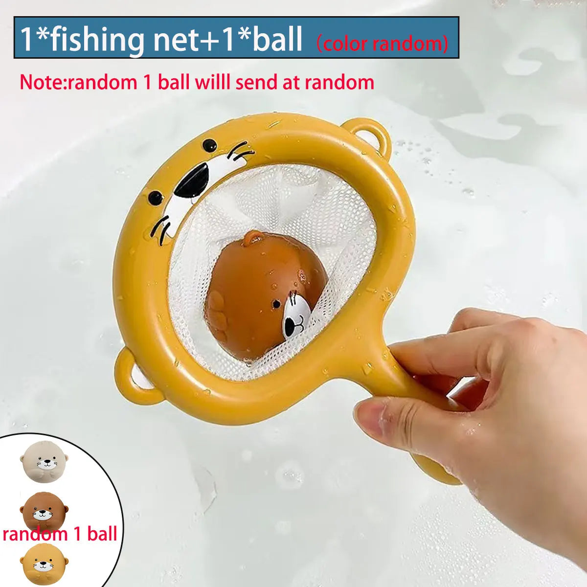 Baby Bath Toys Floating Animal Otter Hippo Seal Kid Bathroom Shower Basketball Hoop Game Children Swimming Pool Water Play Gift