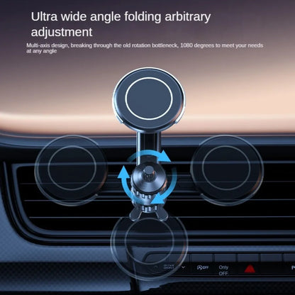 Upgraded 360° Magnetic Phone Holder Car for MagSafe Mount Magnetic Car Phone Mount, Air Vent Phone Holder Cell Phone Holder
