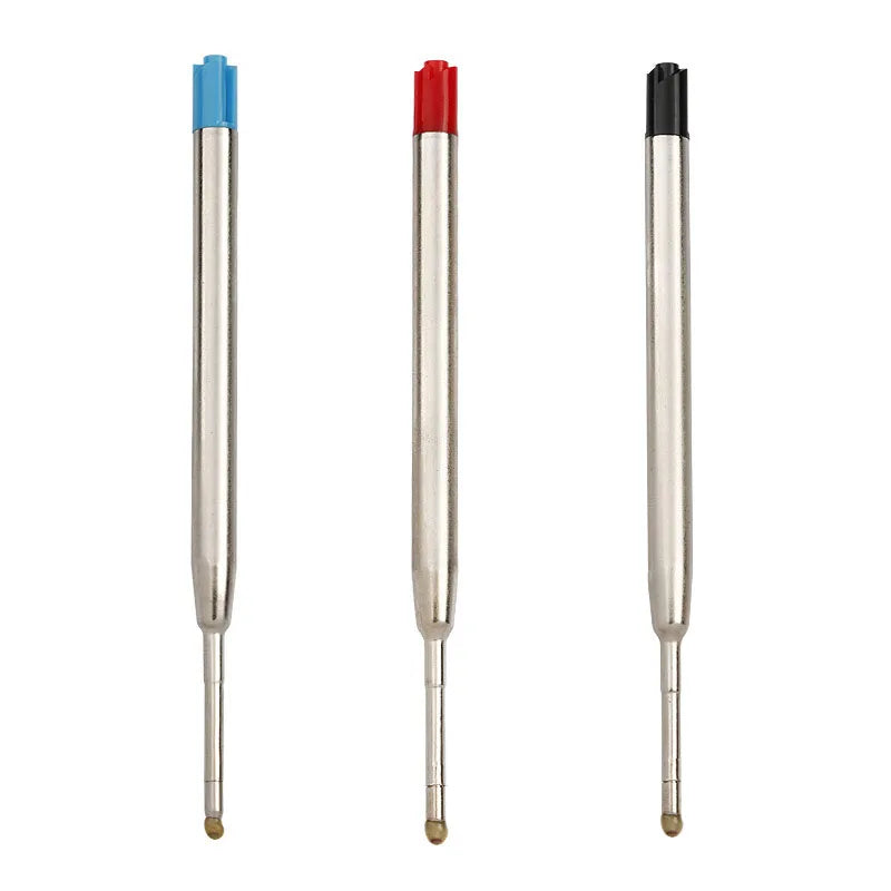 98mm1.0mm Ballpoint Pen Refills For Parker Pens Medium Point Blue Red Black Ink Rods For Writing Office Stationery