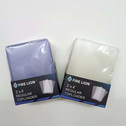 25PCS Toploader Card Sleeve 35PT Top Loader Card Protector for PKM 3” X 4“ Standard Size Rigid Hard Card Holder for MTG TCG Card